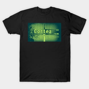 Cortez Road, Arcadia CA, by MWP T-Shirt